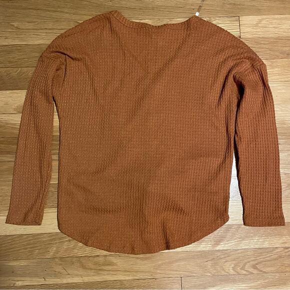 Sky & Sparrow Waffle Knit Tie-Front Cardigan - Size XS - Picture 2 of 4